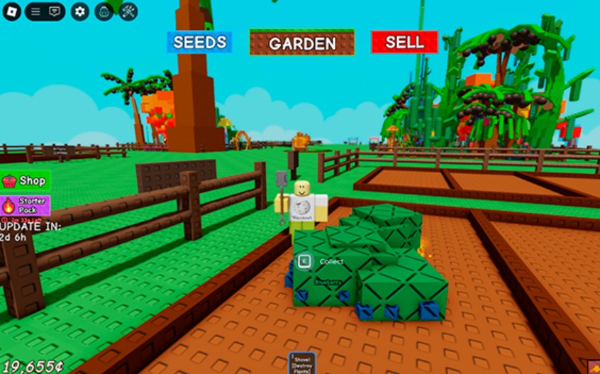 Ферма в Roblox