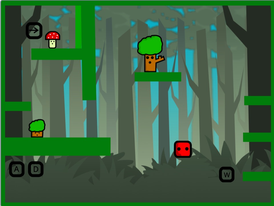 Платформер в Scratch